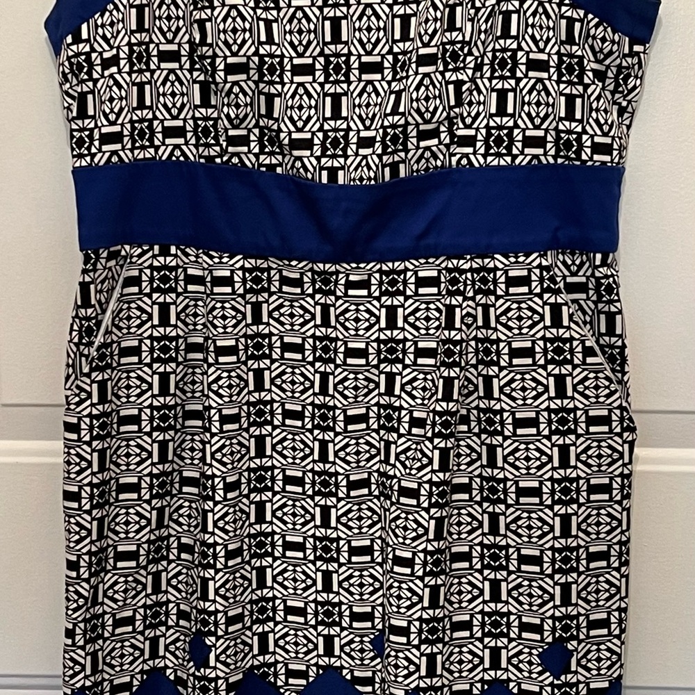 Ricki's Blue and Black sleeveless Dress size 10
